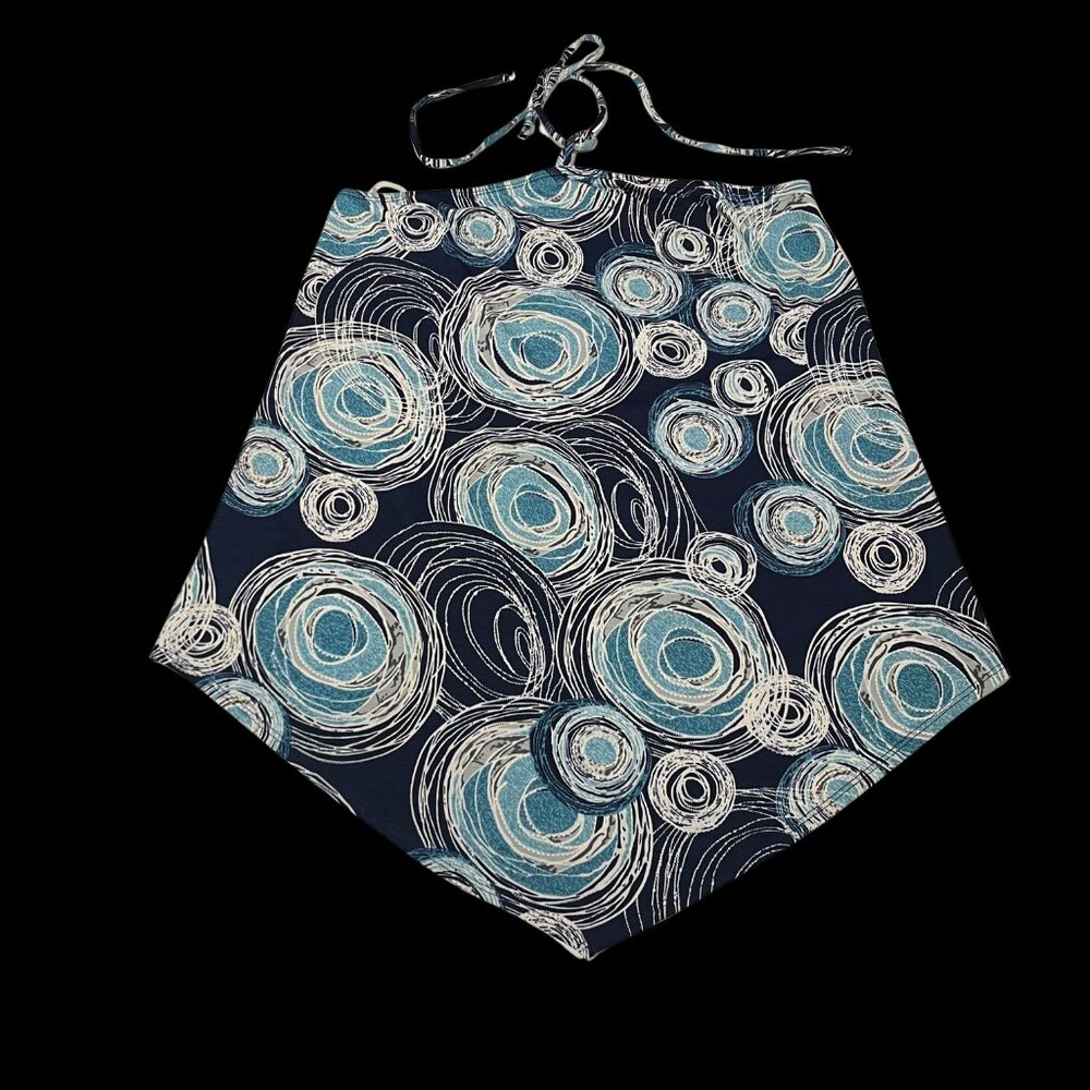 Corvia Size Medium Tie Neck Halter Tank Top
